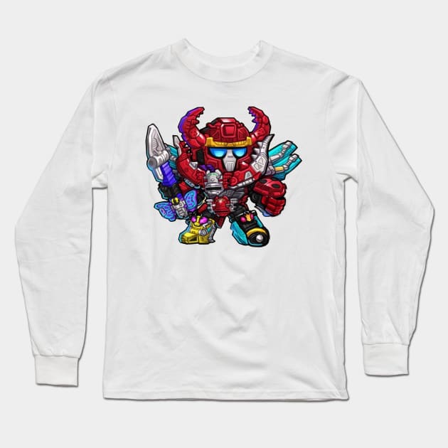 Ohsama Sentai King-ohger Long Sleeve T-Shirt by mprokolo corgi